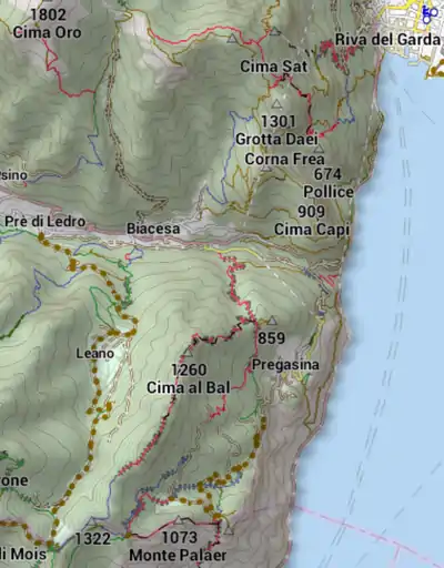 OpenAndroMaps with Locus Pro