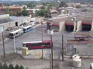 Bus garage