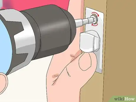 Image titled Fit a Door Handle Step 10