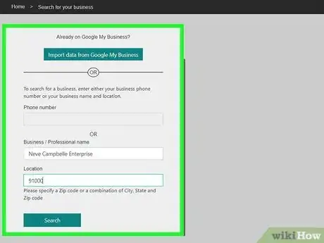 Image titled Add or Claim Your Business on Bing Maps Step 5
