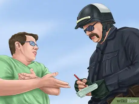 Image titled React when Stopped by the Police Step 1