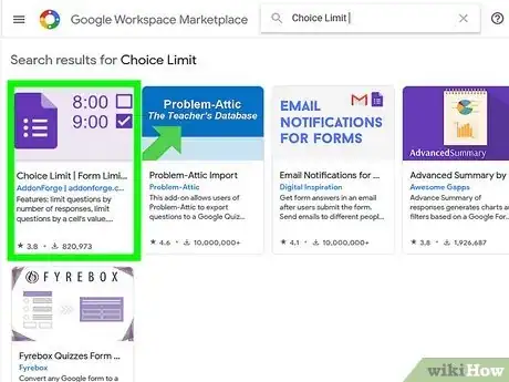 Image titled Make a Time Slot Sign Up Sheet on Google Forms Step 5