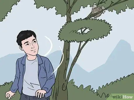 Image titled Move a Bird Nest Step 2