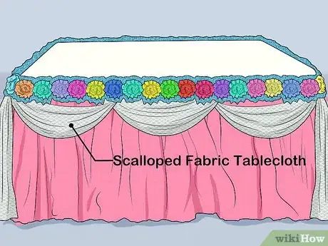 Image titled Decorate a Table with Tulle Step 15