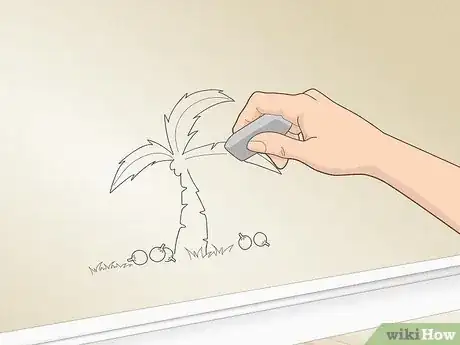 Image titled Remove Pencil from Wall Step 1