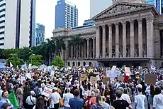 Sack Scomo rally, 2019