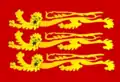 Command flag of monarchs of England as Commander in Chief English Fleet in 1199–1340.