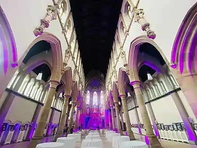 The nave in 2021