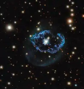 An unusual type of Planetary Nebula