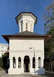 Scaune Church, Bucharest, unknown architect, 1715