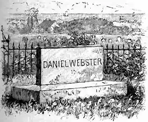 Appletons' Webster Ebenezer - Daniel memorial marker.jpg