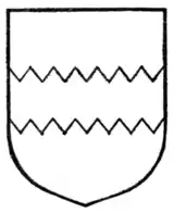 Fig. 106.—Fess indented.