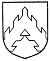 Fig. 135.—Chevron raguly.