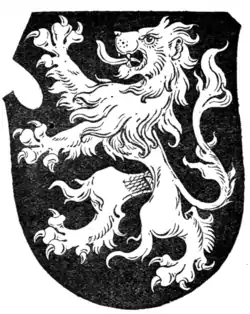 Fig. 279.—Lion rampant. (By Mr. G. Scruby.)