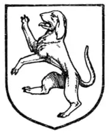 Fig. 370.—Talbot rampant.