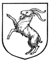 Fig. 403.—Goat salient.