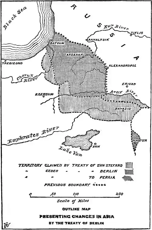 Decisive Battles Since Waterloo-Outline map presenting changes in Asia by the treaty of Berlin.jpg