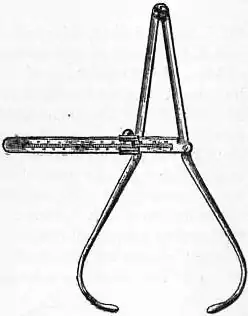 EB1911 Craniometry - Fig. 5.—Callipers used in Craniometry.jpg
