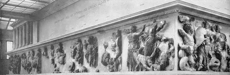 EB1911 Pergamum - Great Altar of Zeus (South Side).jpg