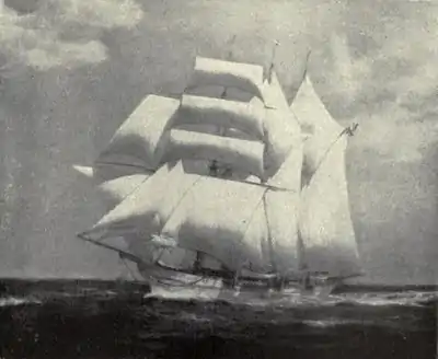 EB1911 Ship, Sailing Yacht with Auxiliary Steam Power, Sunbeam.jpg