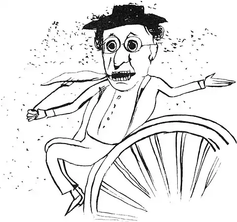 More Nonsense, Pictures, Rhymes, Botany, etc. (1872), There was an old man of Three Bridges.jpg